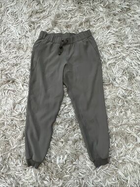 lululemon athletica Olive Gray Athletic Joggers